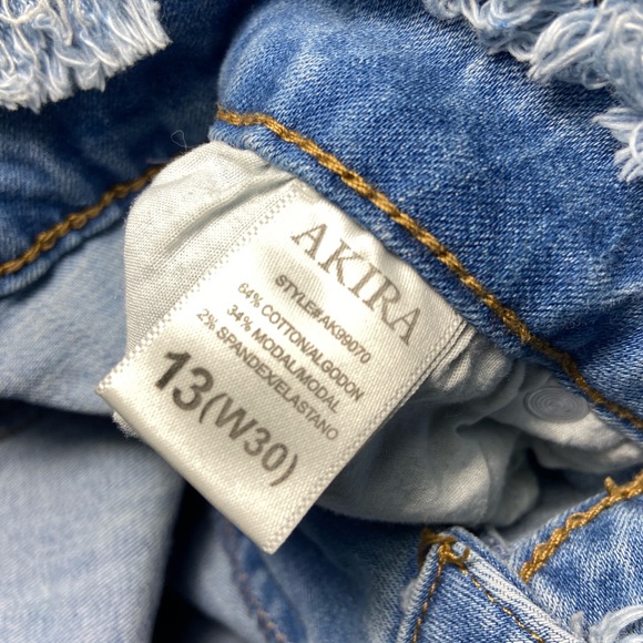 Distressed at the waist flare jeans - Picture 4 of 4